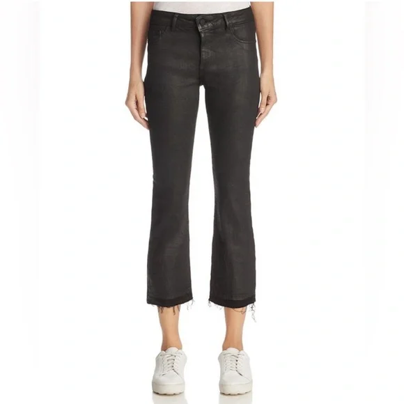 DL1961 Lara Midrise Intrasculpt Cropped Boot Jeans - Picture 2 of 10